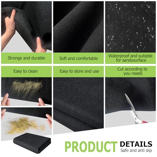 8.2x8.2FT Outdoor Storage Shed Floor Mat (8.2 x 8.2 FT)