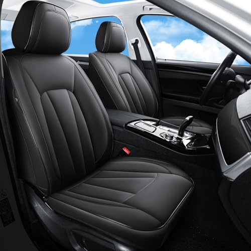 Front Car Seat Covers (Front Pair / Black)
