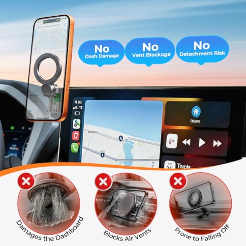 Car Phone Holder for Land Rover Defender 2022 (Fit for 22-25 Defender & 24-26 Evoque, 11.4-Inch)