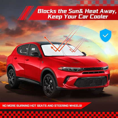 Windshield Sun Shade for Dodge Hornet 2023 (for Dodge Hornet 2023-2026)