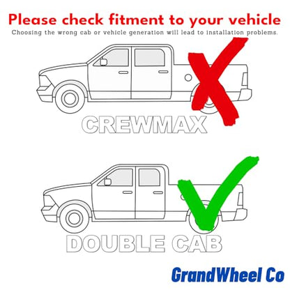 Window Deflectors Smoke Tinted In (For Tundra 22-26 Double Cab)