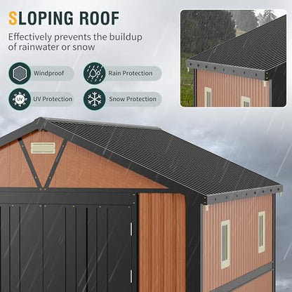 10x12 Ft Outdoor Storage Shed (10x12 FT/Base)