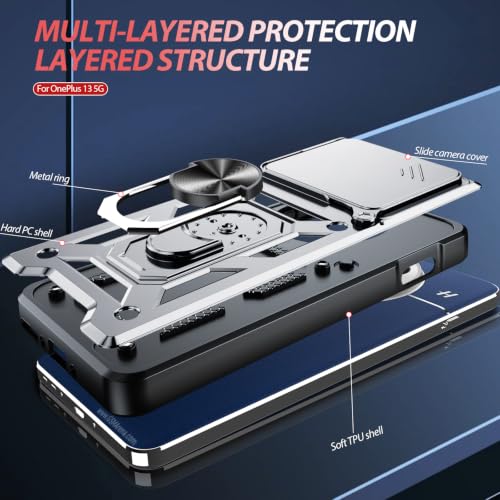 for OnePlus 13 5G Case (OnePlus 13 5G（6.82"） / Silver)