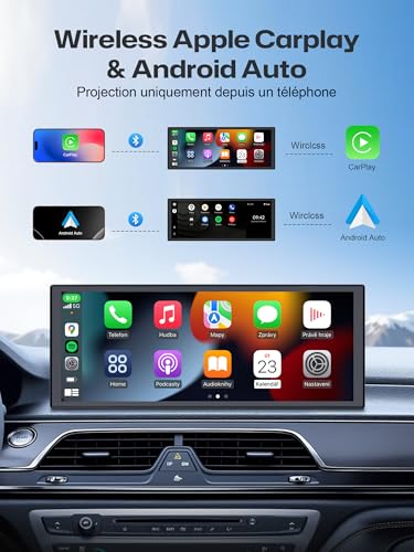 V2 10.3 Inch Wireless CarPlay & Android Auto HD IPS Touch Screen 1920x720 (V2)