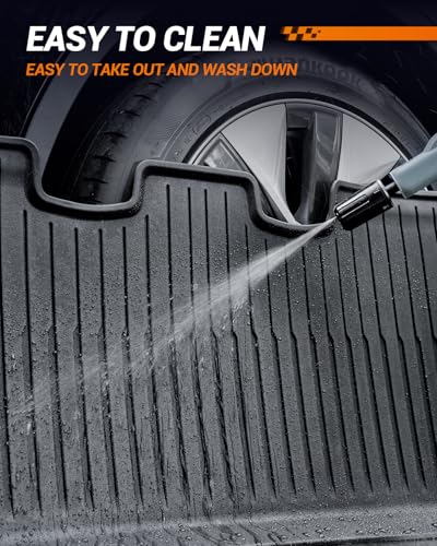 2020 2024 Tesla Model Y Floor Mats 5 Seater Full Set Made by SEALIGHT (for 2020-24 Tesla Model Y)