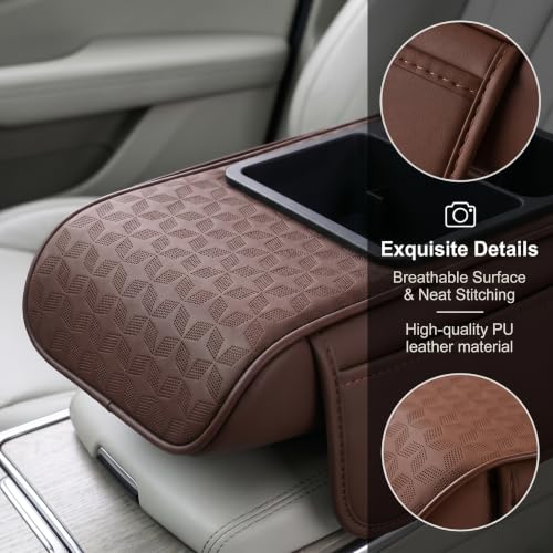 Car Armrest Cushion (1 PC / Coffee)