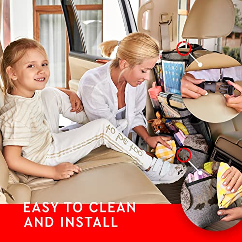 Backseat Car Organizer (Gray)