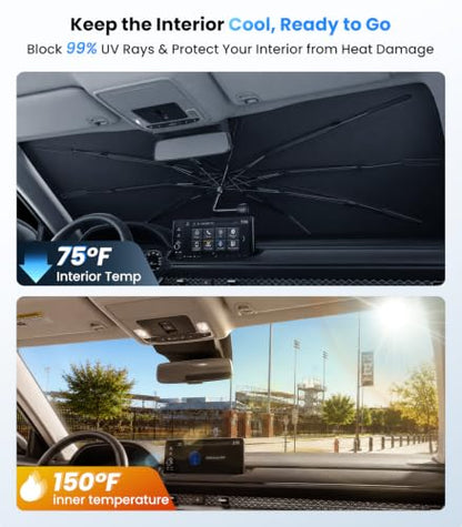 2026 Upgraded Windshield Sun Shade Umbrella (For Honda / For Accord)