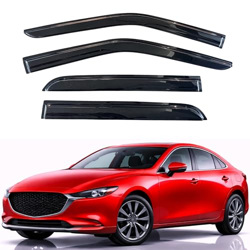 Rain Guards Fit for 2019 (2019-2024 Mazda 3 Sedan)
