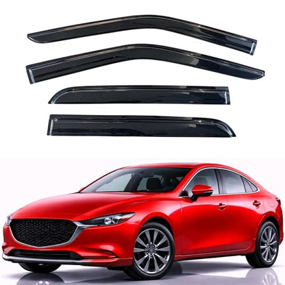 Rain Guards Fit for 2019 (2019-2024 Mazda 3 Sedan)