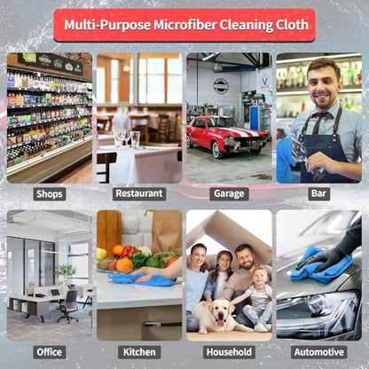 Shop Towels 400 Pack Microfiber Towels for Cars (400 Pack)
