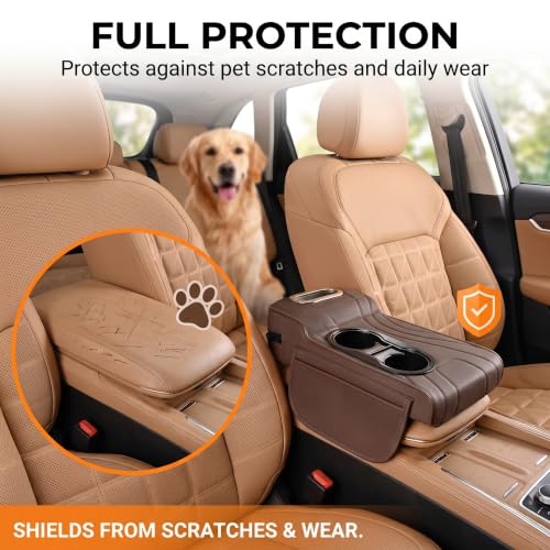 Multifunctional Car Armrest Cover (1 PC / Coffee)