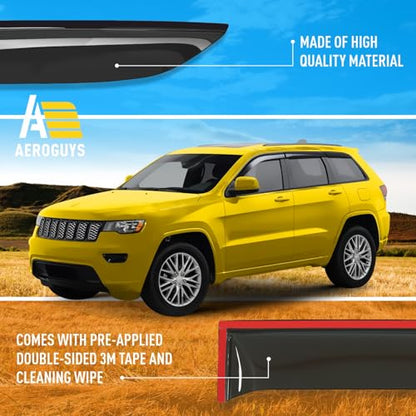 Extra Durable Window Deflectors Tape (For Jeep Grand Cherokee 11-21)