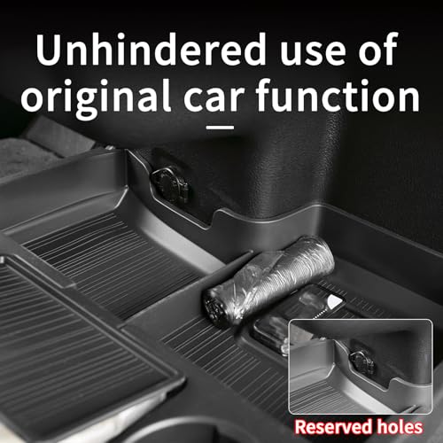 Compatible with 2026 Toyota Sienna Center Console Organizer with Cup Holder (black)