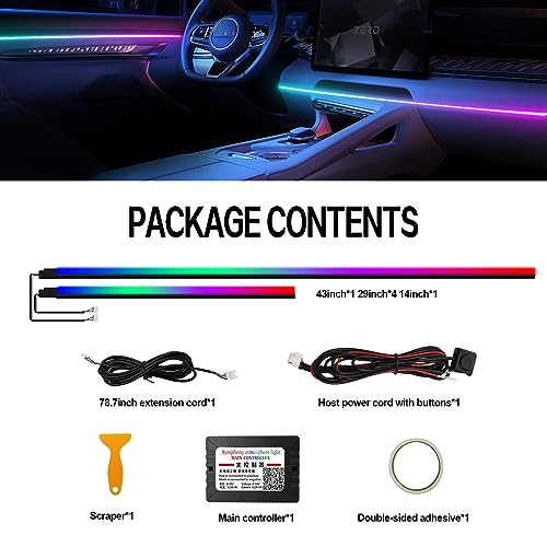 Dreamcolor Acrylic Interior Car Lights (dreamcolor 2 lights)