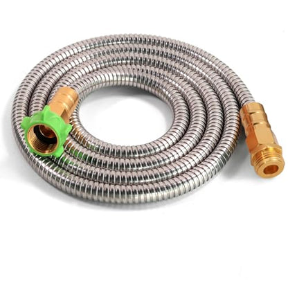 Metal Short Garden Hose 10 Ft 12 Ft (10 Feet / Style A)