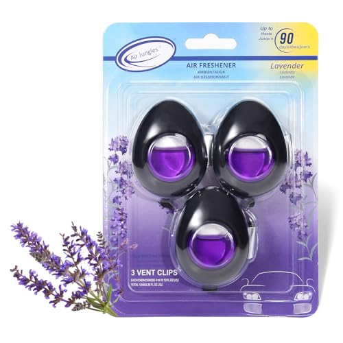 Car Air Freshener Vent Clip 3 Ct (3 Count (Pack of 1))