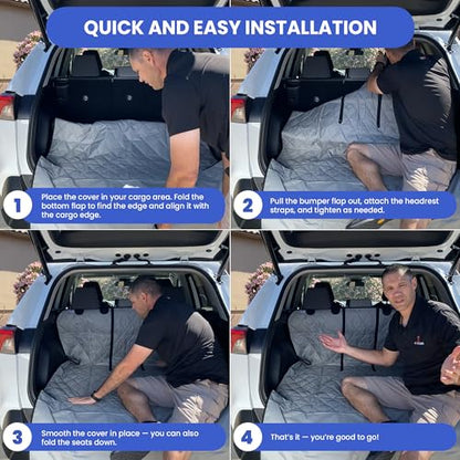 SUV Cargo Liner for Dogs (Black / Large)