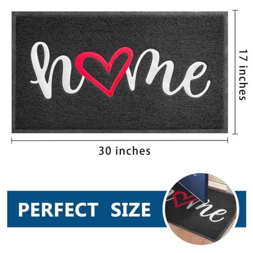 Door Mat Outside Inside Home Doormat (2'6" x 1'6" / Home)