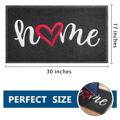 Door Mat Outside Inside Home Doormat (2'6" x 1'6" / Home)