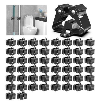 Broom Holder Wall Mount 50 Pack (50 / Black)