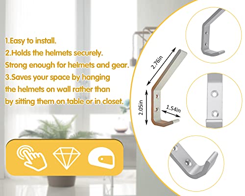 6 Set Helmet Holder