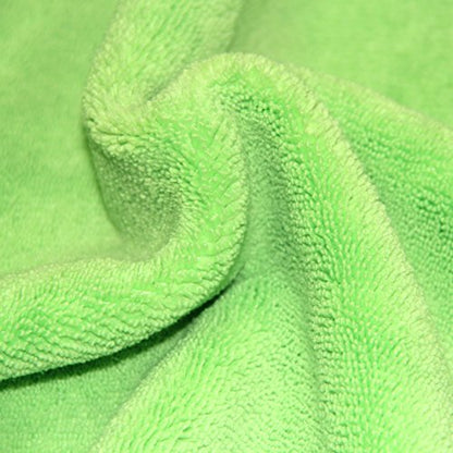 Microfiber Cleaning Towel Ultrasonic Cut Edgeless (Blue,green,yellow)