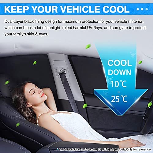 Windshield Sun Shade for Honda Civic 2022 (Window Sunshade for Honda Civic 22-25)