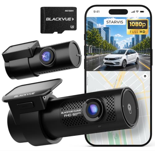 DR770X II 1080P+1080P Dash Cam Front and Rear (64GB)