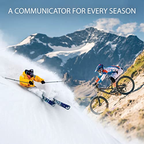 PACKTALK Outdoor Helmet Communication System (Outdoor White / Single Pack)