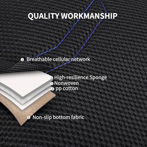 Front Car Seat Cover (N2 Black Blue / Front Seat)