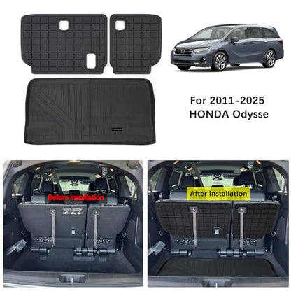 Cargo Liner Trunk Mats for 2011 (2011-25|For Honda Odyssey|Cargo Liner)
