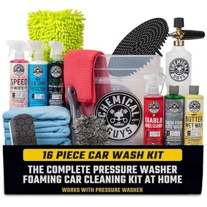 16 Piece Arsenal Builder Car Wash Kit (HOL169)