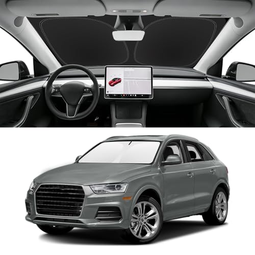 Custom Fit Windshield Sun Shade for Audi Q3 2013 (for 2013-2018 Audi Q3)