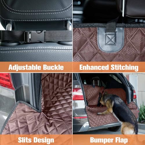 SUV Cargo Liner for Dogs (brown)