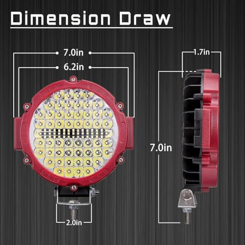 Offroad Lights (2 Red)