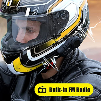 KY PRO Motorcycle Bluetooth Headset (2 Pack)