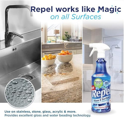 New REPEL Glass and Surface Cleaner with Barrier Technology (12)