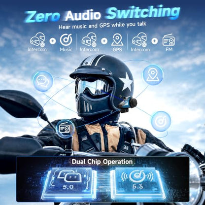 Motorcycle Intercom (2 Pcs)