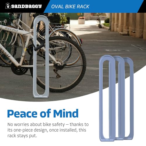Modern Commercial Bike Rack (Black)