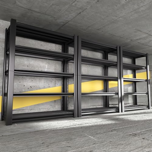 3000 LBS Capacity Metal Storage Rack 72" H x 48" W x 20" D