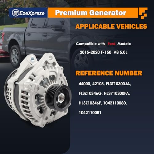 Ezexpreze Alternator Compatible with Ford F (44000N)