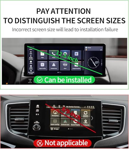 Car Phone Holder for 2026 Honda Passport (fit for 2026 Honda Passport/Pilot (12.3 Inch))