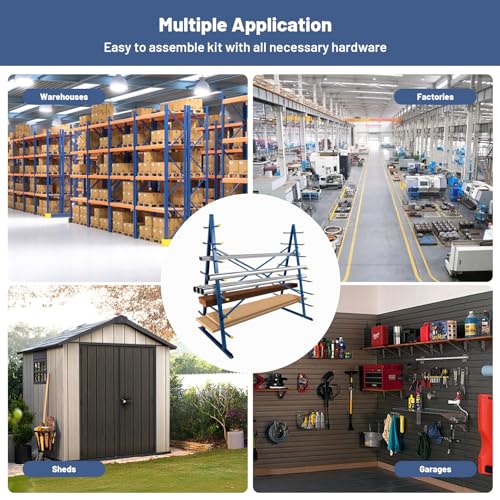7 Tier Steel Horizontal Storage Rack (Horizontal Storage Rack-2)