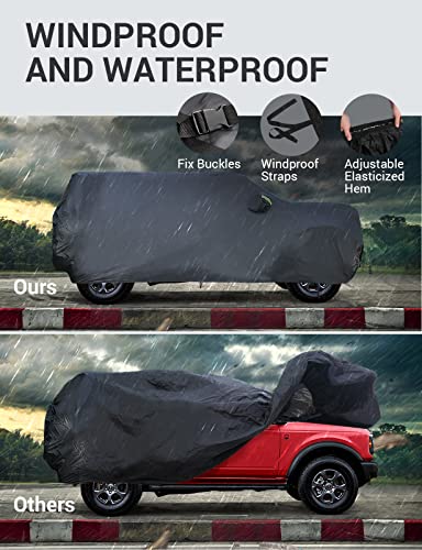 Custom Fit Car Cover for 2021 (Ford Bronco 4 Door)