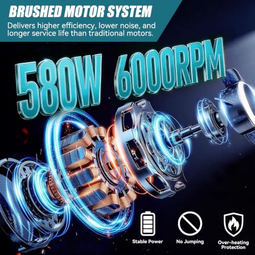 Cordless Car Buffer Polisher w (Deep Blue)