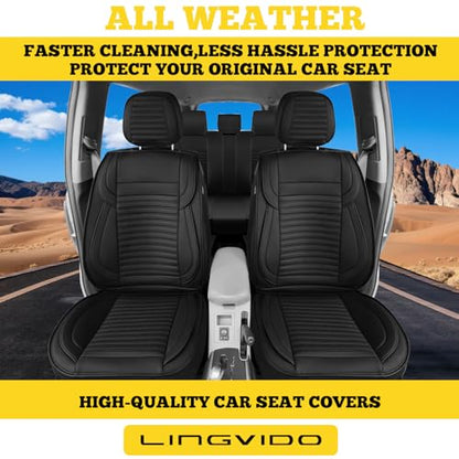 Front Car Seat Covers (Black / Front)