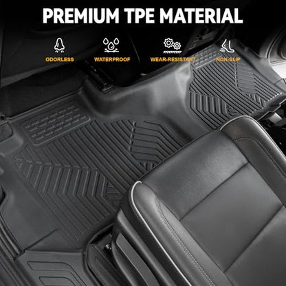 Floor Mats for 2021 (For Chevy Suburban/GMC Yukon XL | 2021-2026)