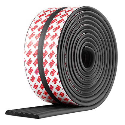 Baby Proofing Edge Protector 6.6 feet with 3M Strong Adhesive Pre (Black- 6.6 Feet)