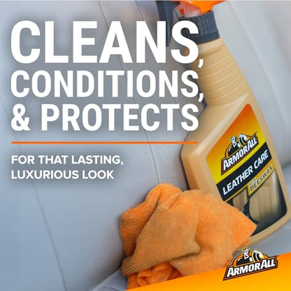 Car Leather Cleaner Spray with Beeswax (16 Fl Oz (Pack of 1) / Leather with Beeswax)